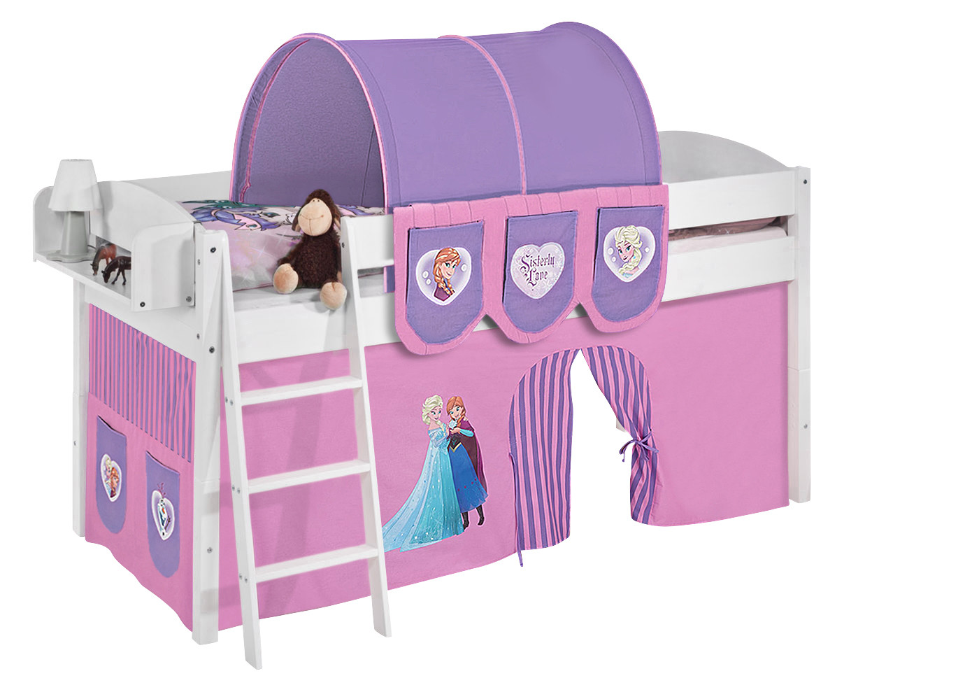 Basis Betten-IDA Classic-90x200-Frozen Lila