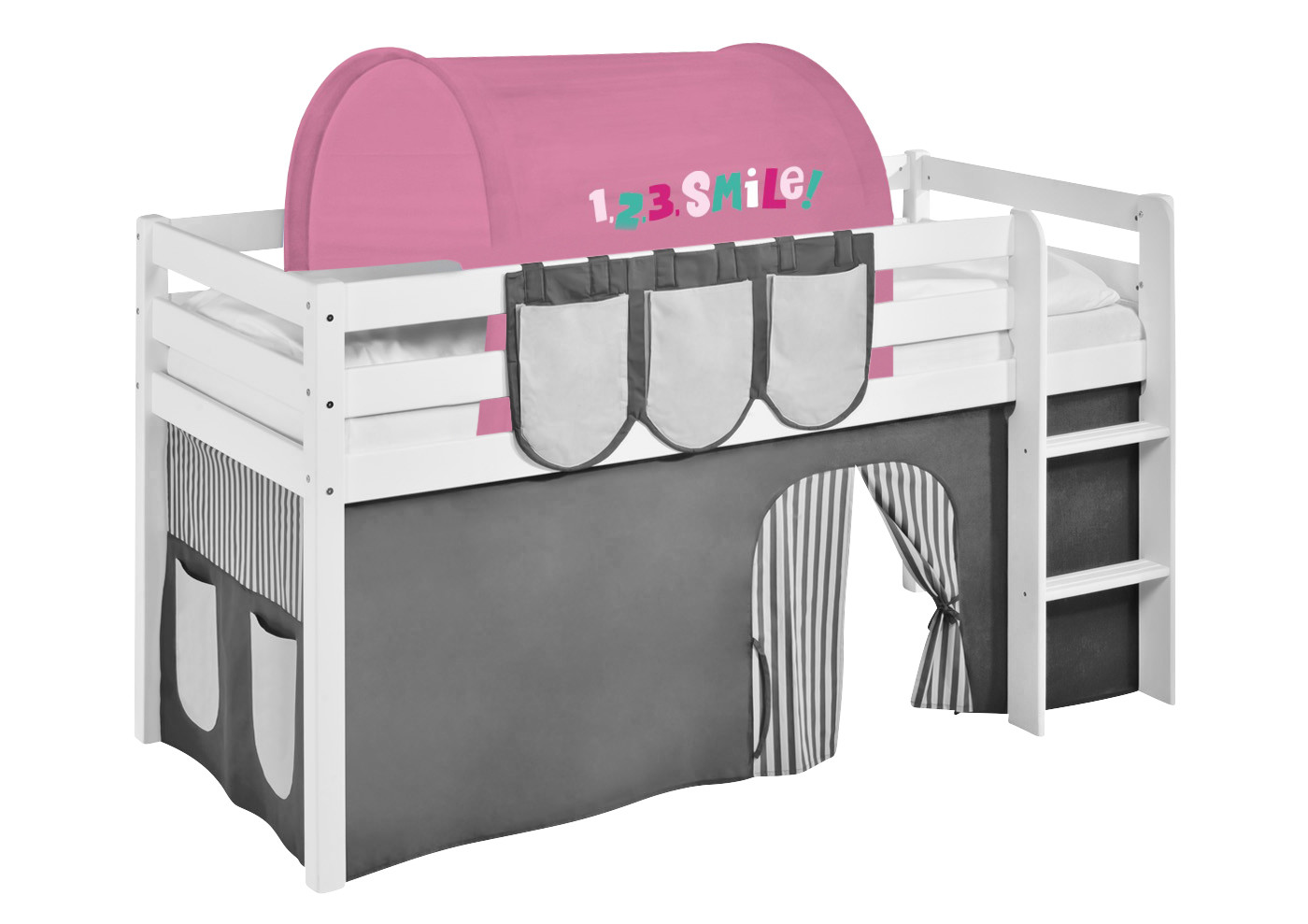 Tunnel für Hochbett, Spielbett, Etagenbett Paw Patrol Rosa