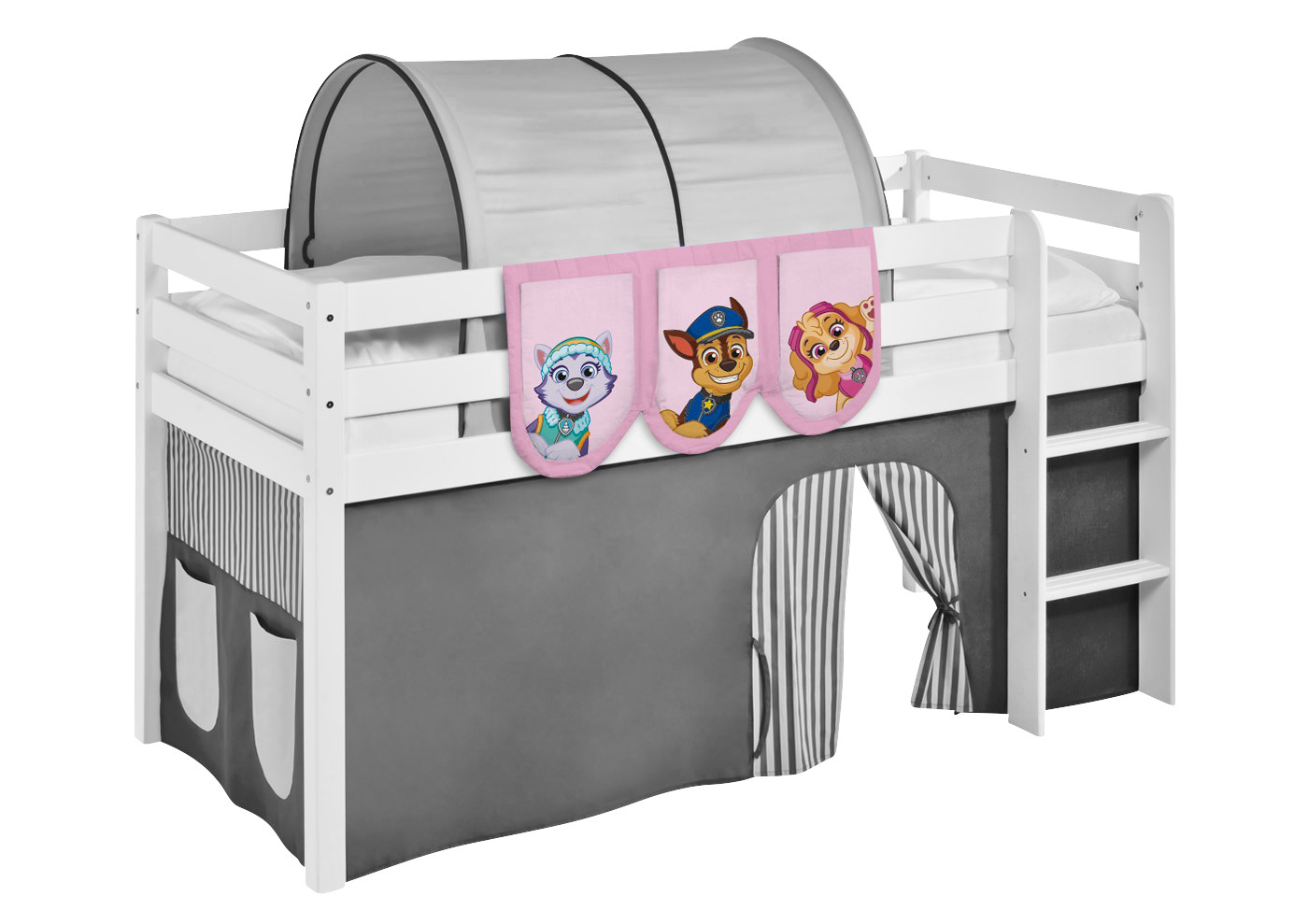 Taschen für Hochbett, Spielbett, Etagenbett Paw Patrol Rosa