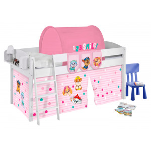 Basis Betten-IDA Classic-90x200 Paw Patrol Rosa