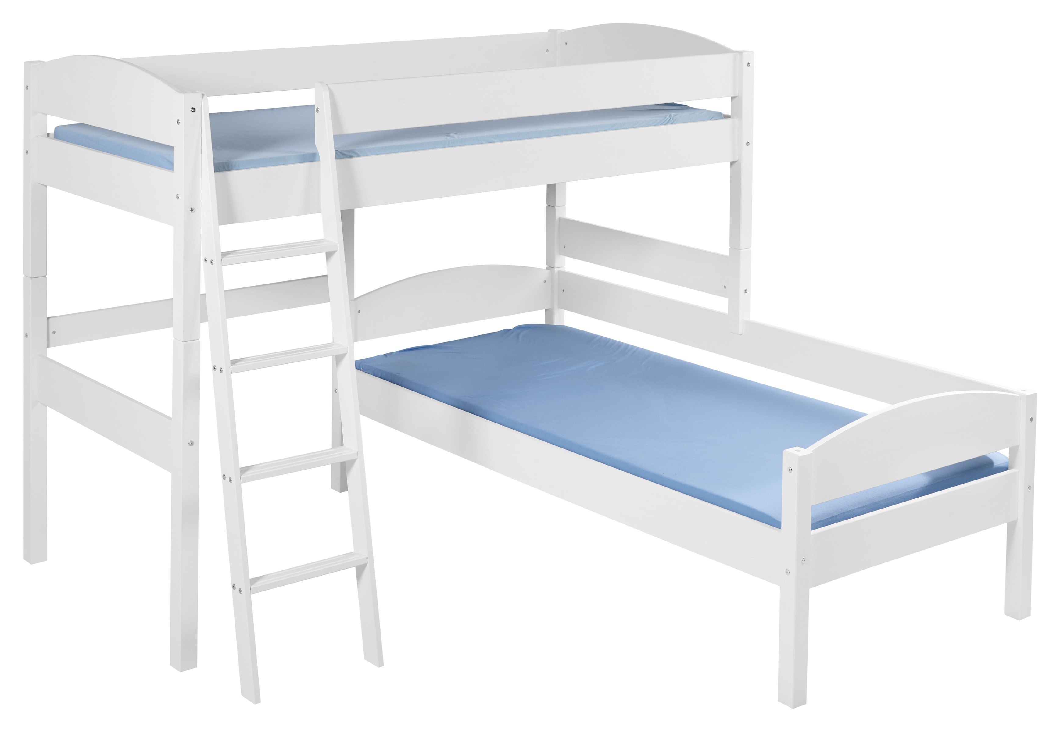 NELE L-Shape Bunk Bed