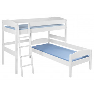 NELE L-Shape Bunk Bed